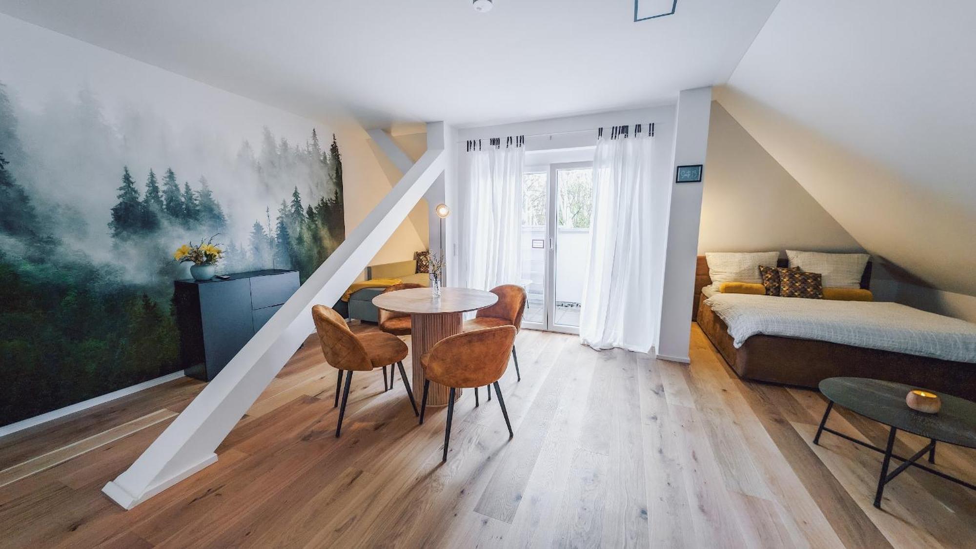 Suite 13 Im Wald Mit Balkon Amberg Extérieur photo